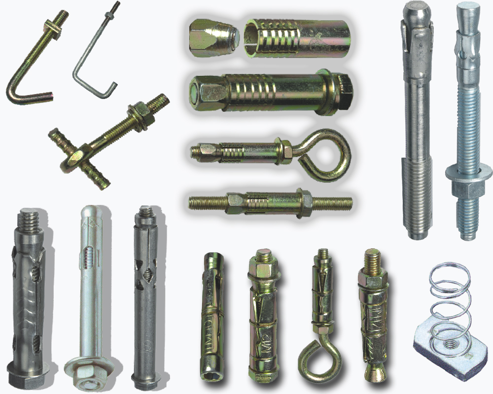 Anchor Fasteners & Anchor Bolts :: Fasteners India